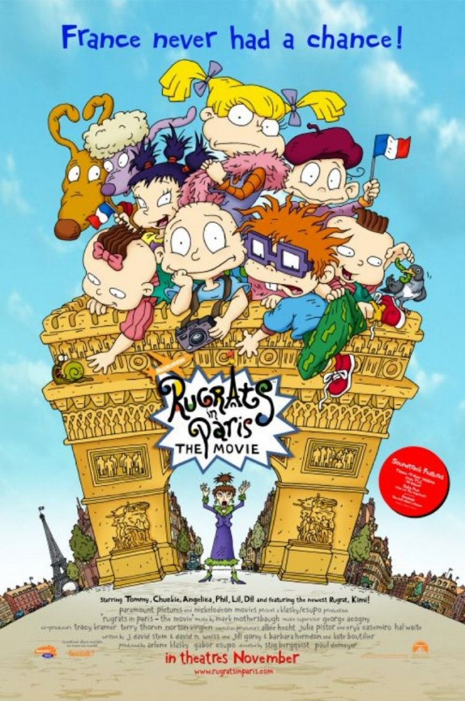 Дивитись Карапузи в Парижі / Карапузы в Париже / Rugrats in Paris: The Movie - Rugrats II (2000) DVDRip